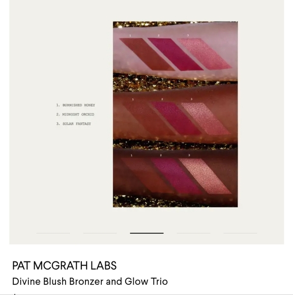 NWT Limited Edition Pat Mcgrath Divine Blush/Bronzer/Glow Trio - Picture 3 of 4